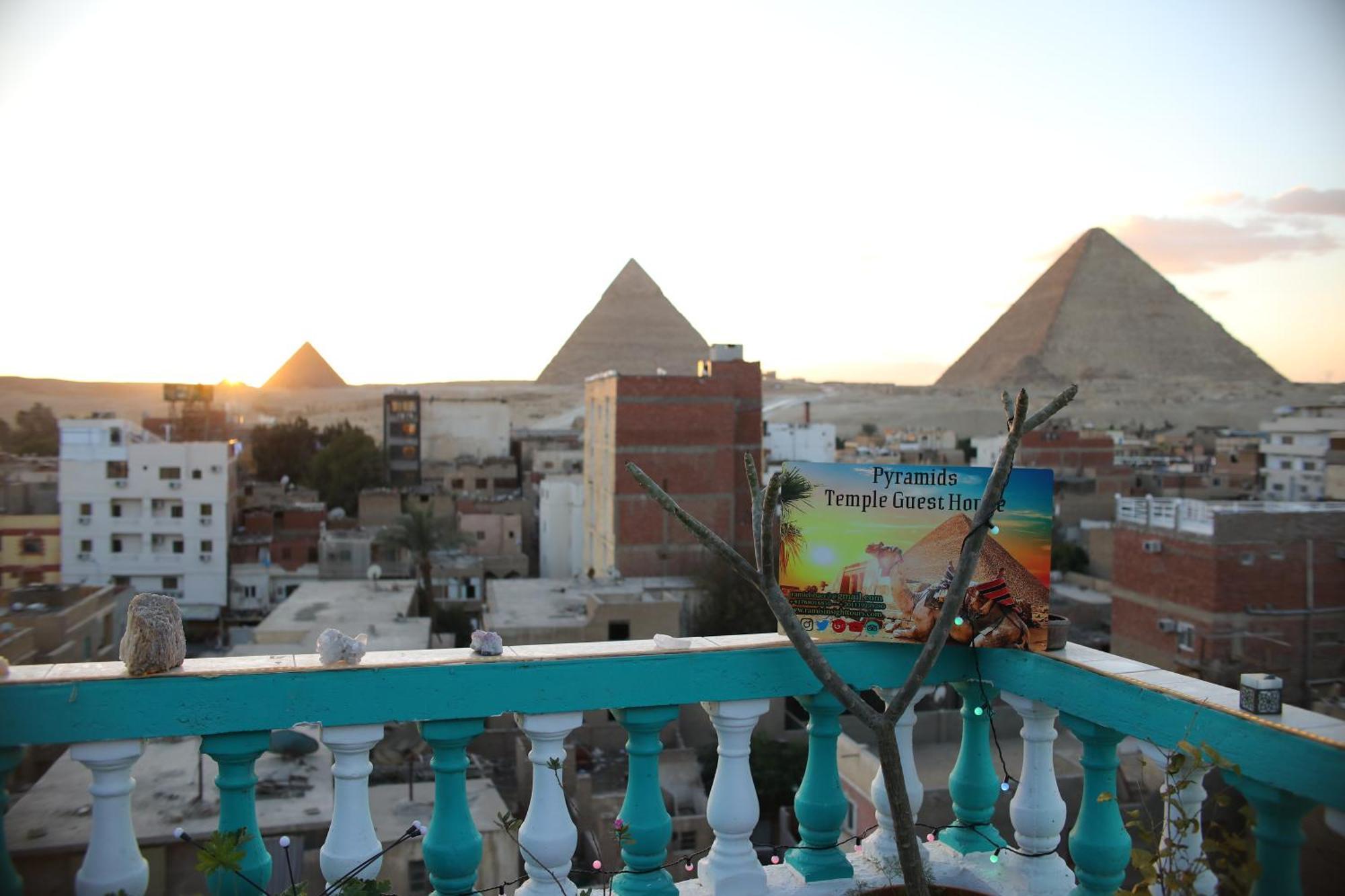 Pyramids Temple Guest House Kafret el-Gabal المظهر الخارجي الصورة