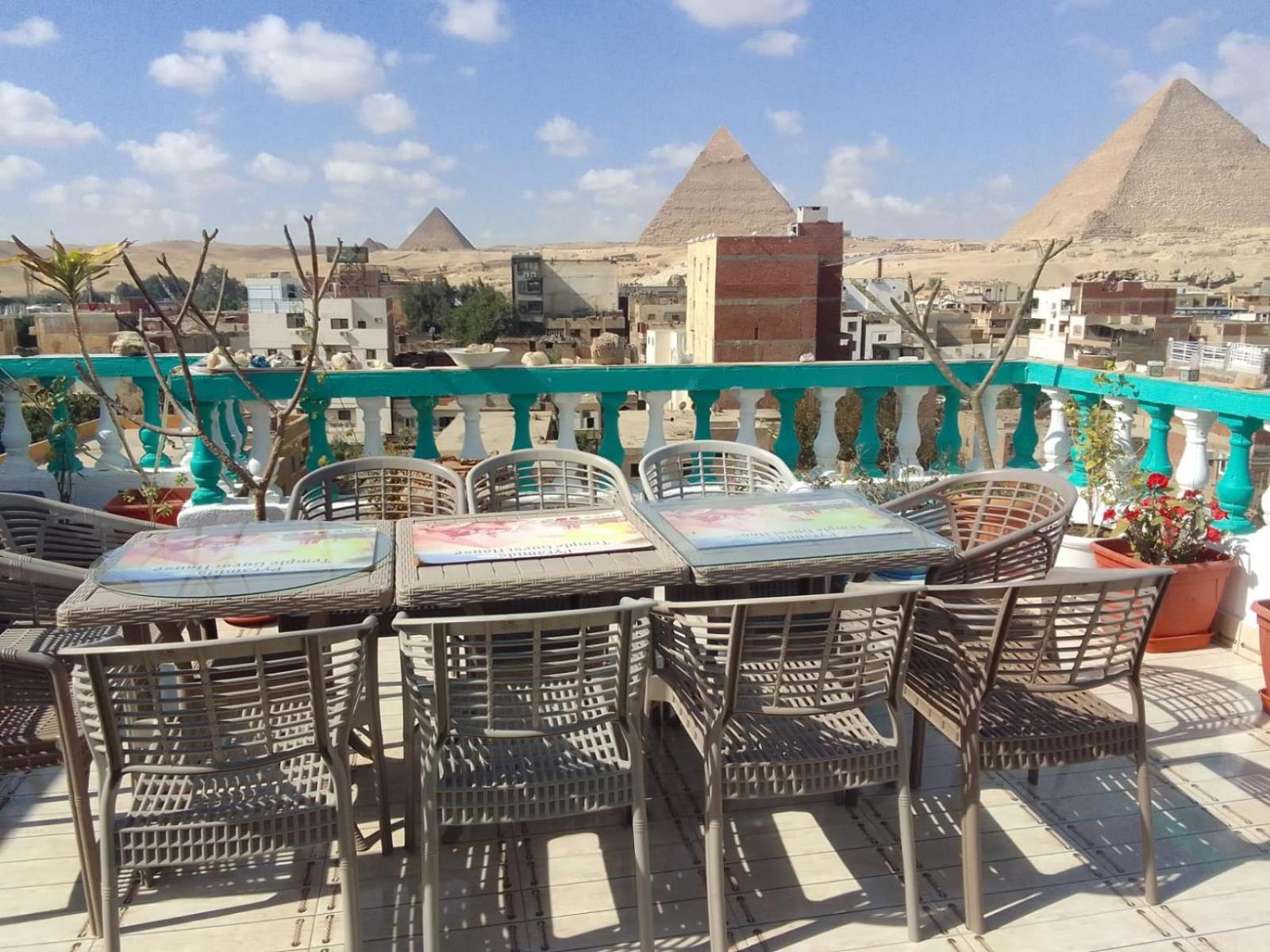 Pyramids Temple Guest House Kafret el-Gabal المظهر الخارجي الصورة