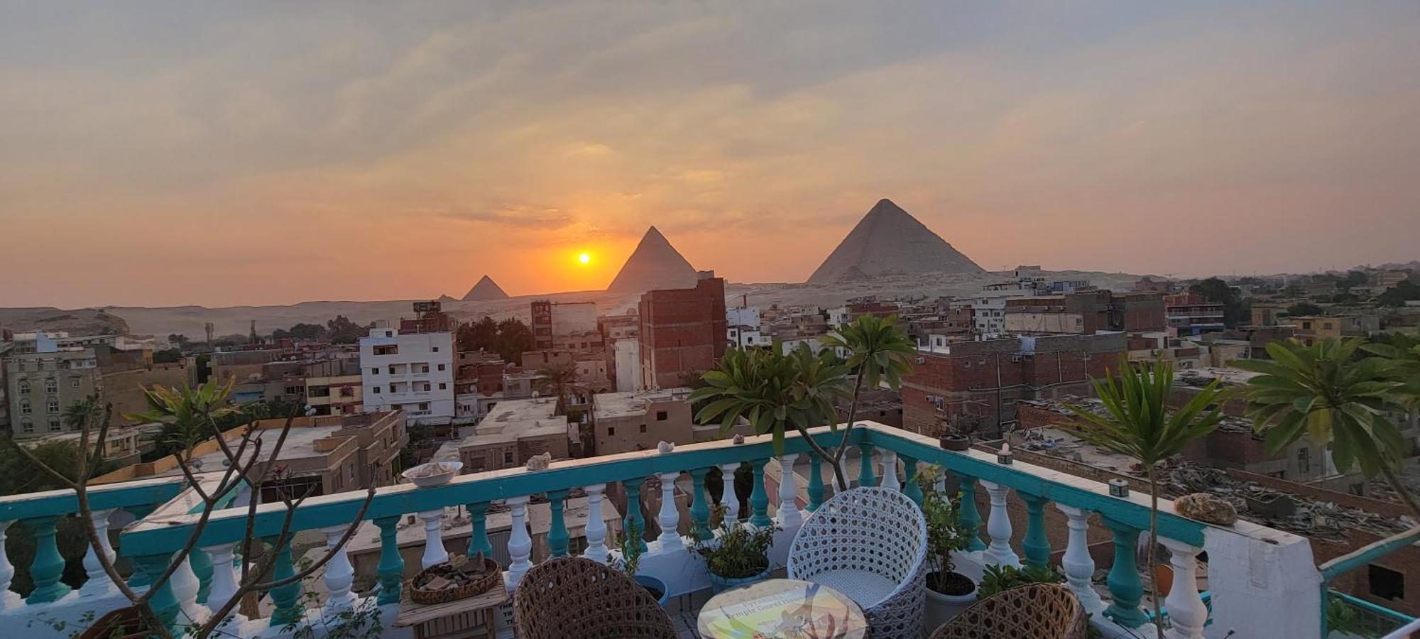 Pyramids Temple Guest House Kafret el-Gabal المظهر الخارجي الصورة