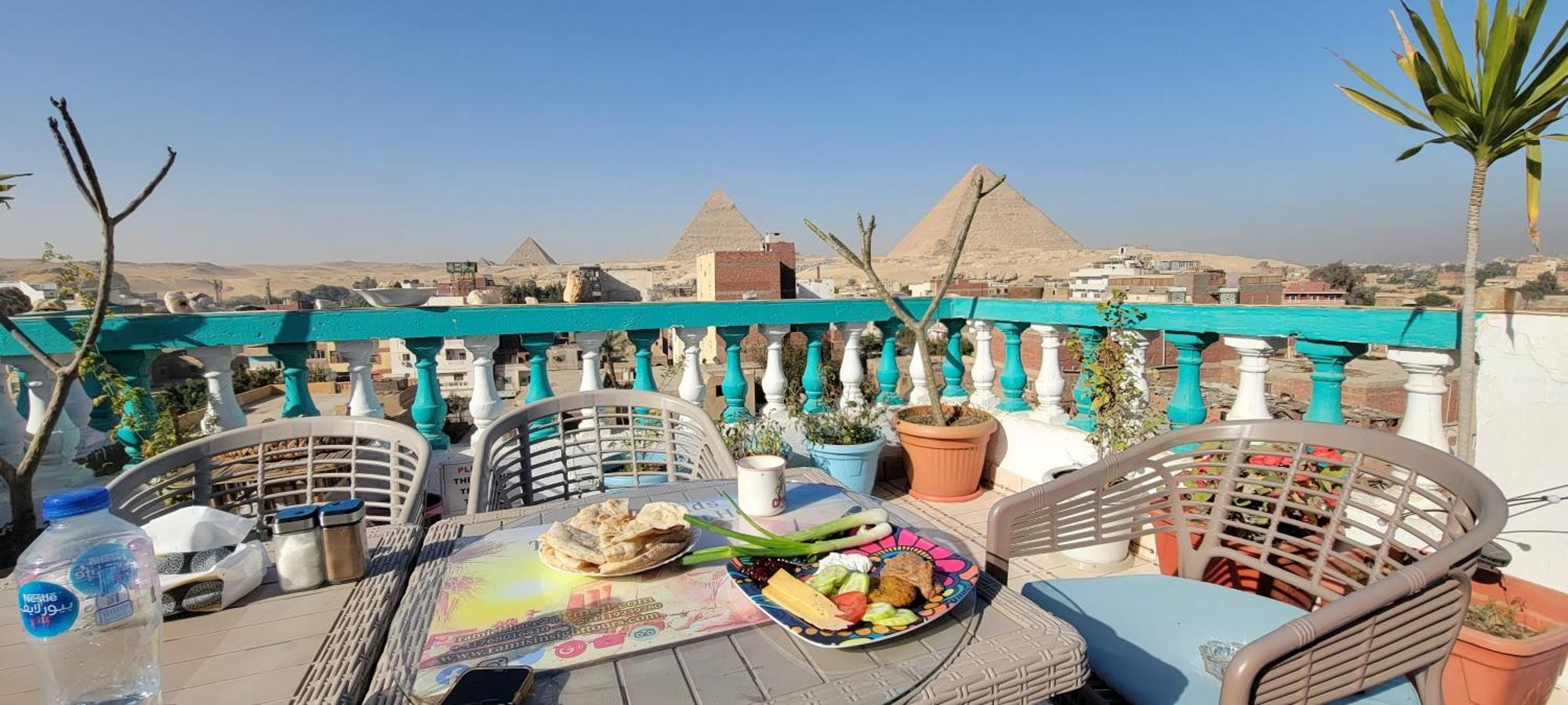 Pyramids Temple Guest House Kafret el-Gabal المظهر الخارجي الصورة