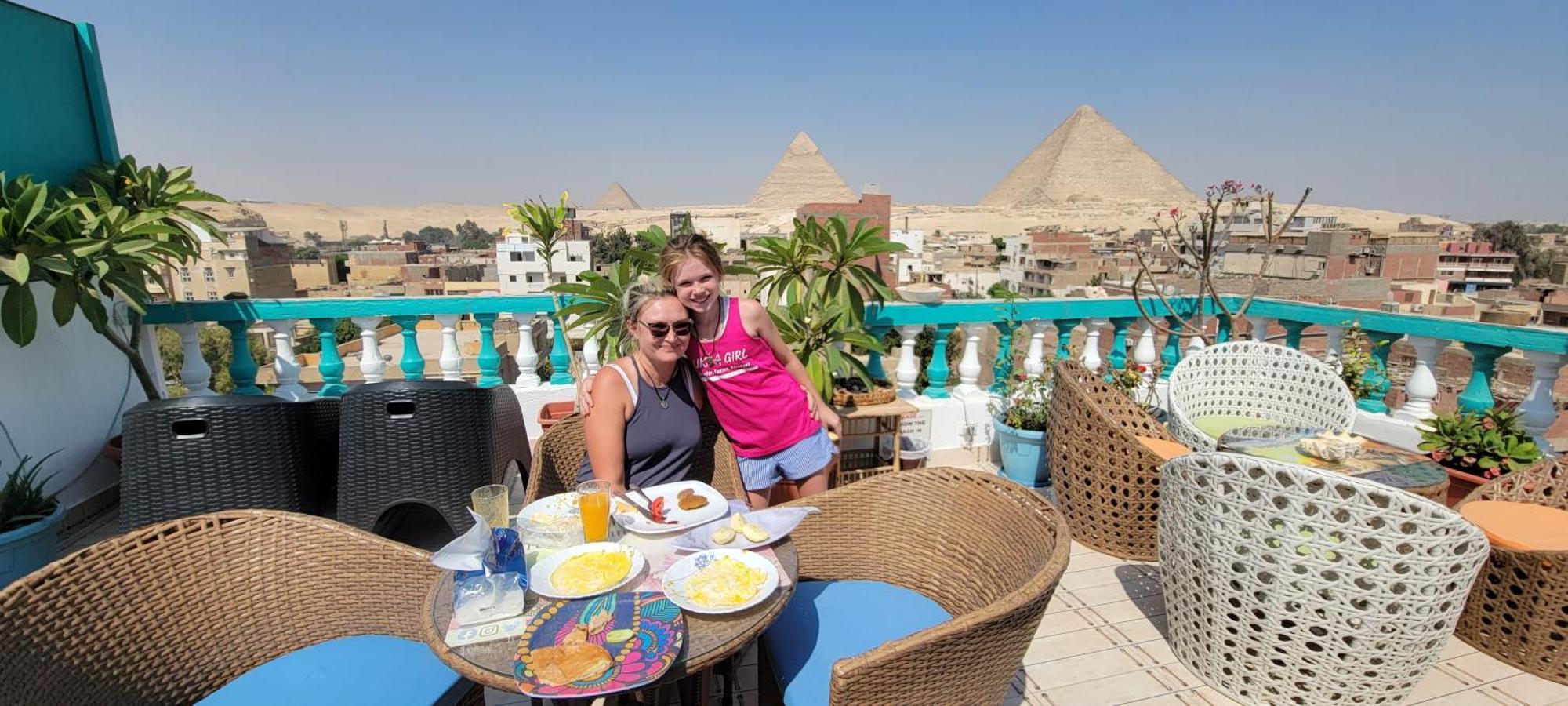 Pyramids Temple Guest House Kafret el-Gabal المظهر الخارجي الصورة
