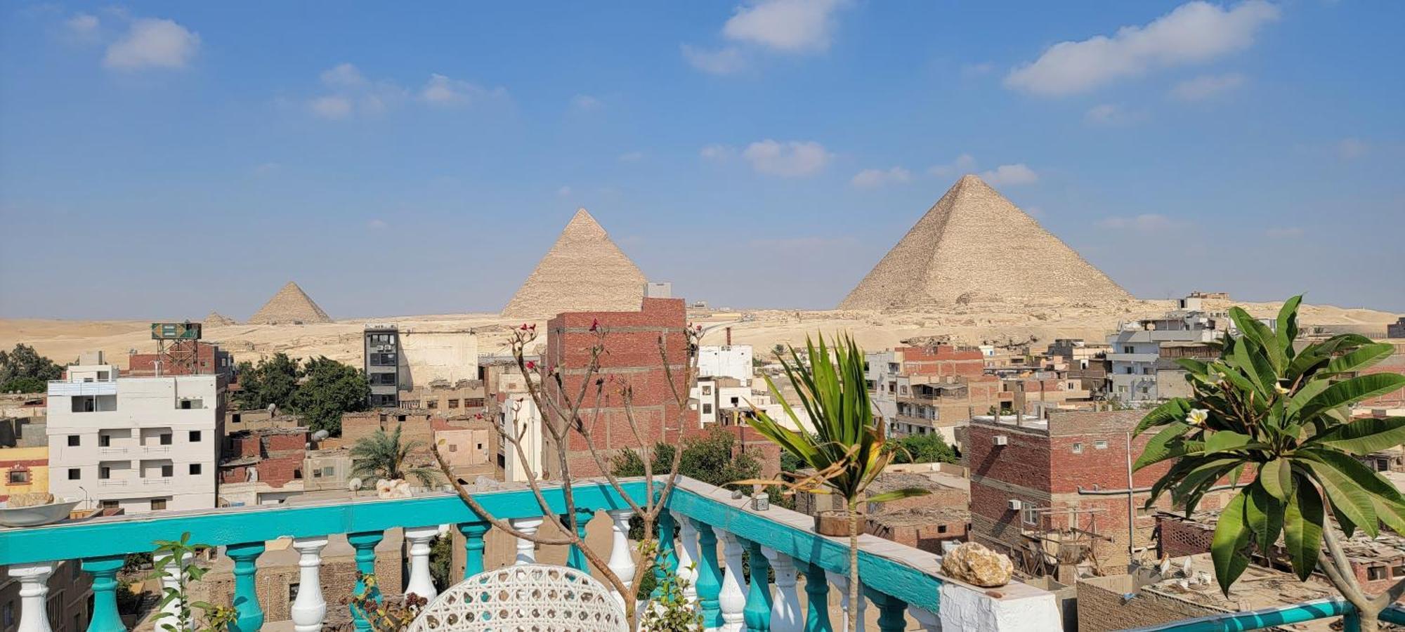 Pyramids Temple Guest House Kafret el-Gabal المظهر الخارجي الصورة