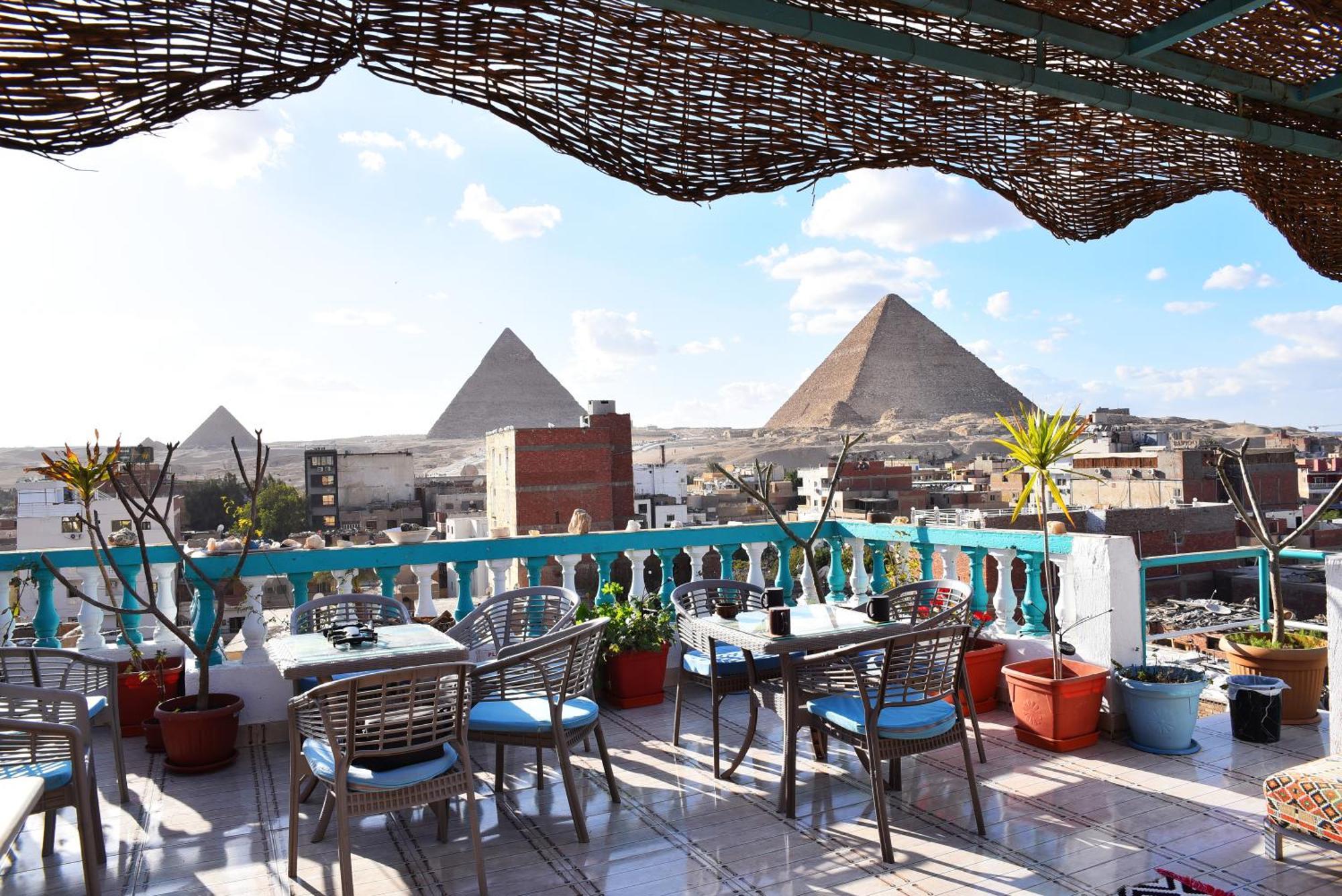 Pyramids Temple Guest House Kafret el-Gabal المظهر الخارجي الصورة
